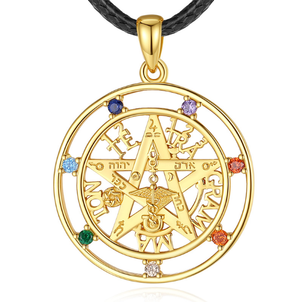 chakra-kette-925-k-sterling-silber-pentagramm-halskette-18k-gold-amulett-7-farben-chakra-tetragrammaton-schmuck